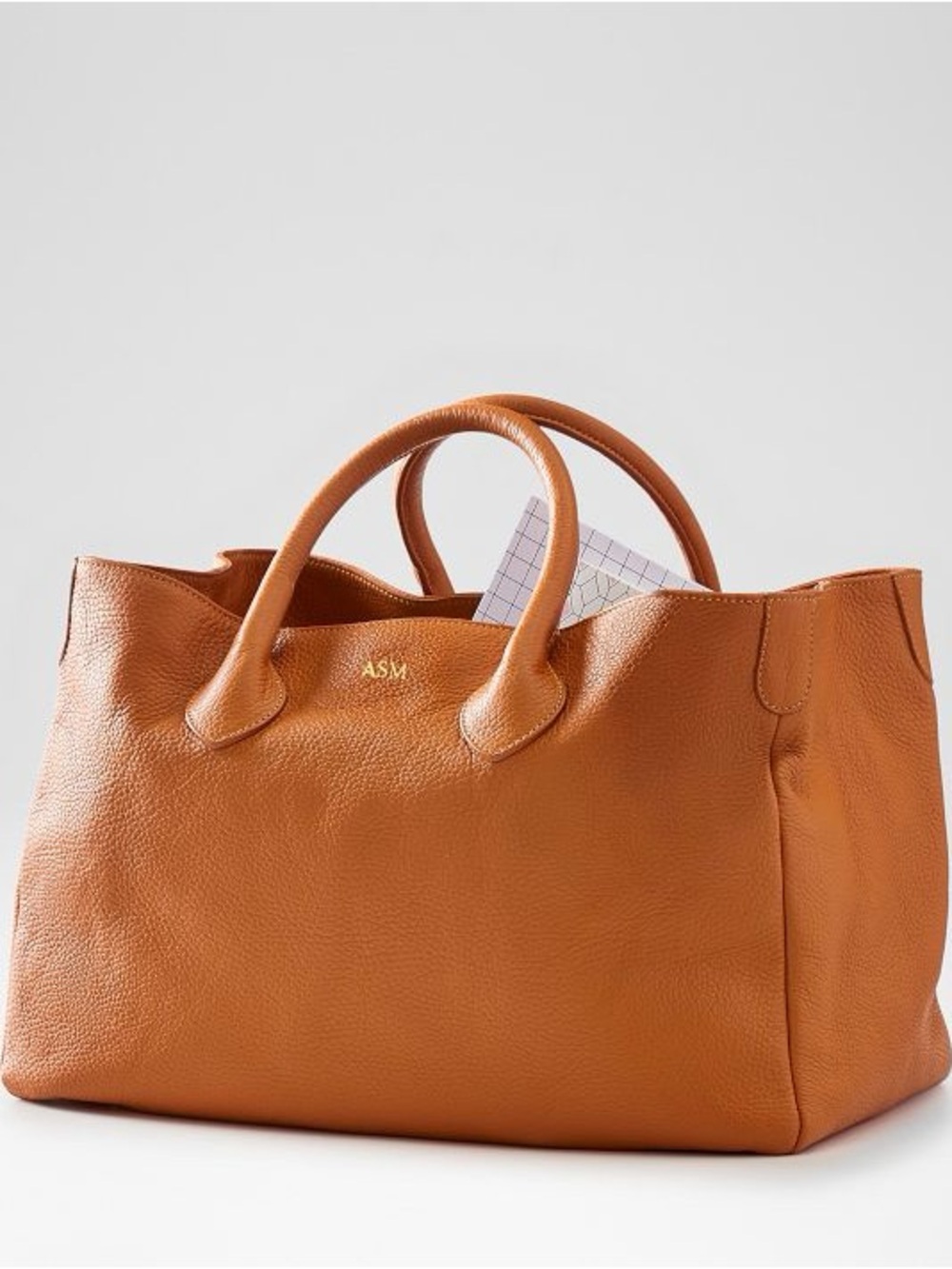 NWT Elisabetta Mark and Graham Italian Leather Tote Sauvage Made in Italy